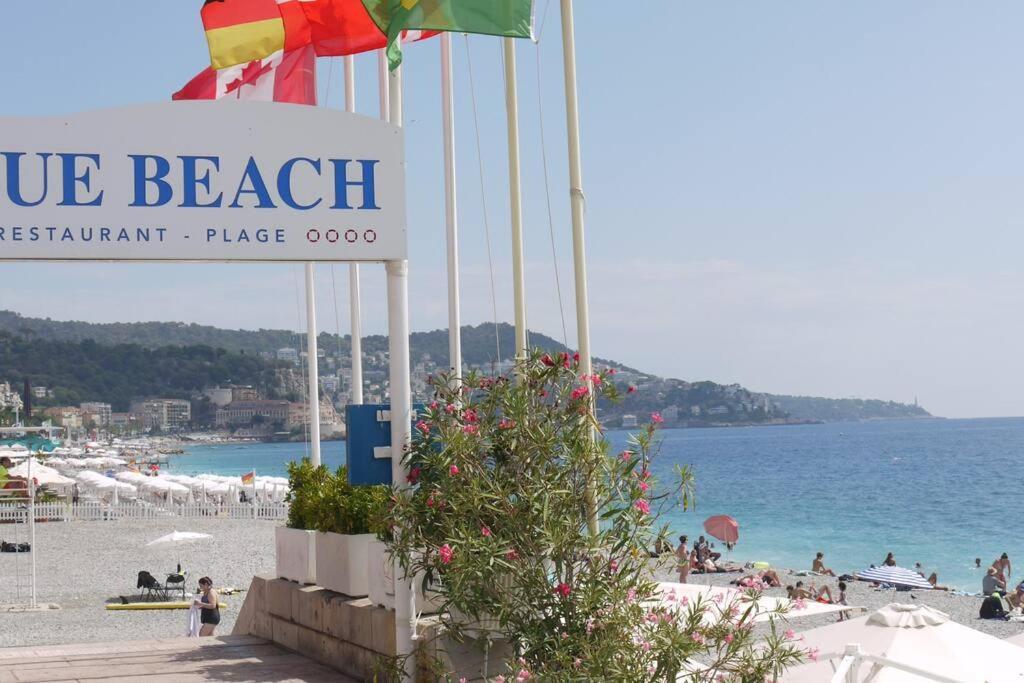 Mediterranee - Un Trois Pieces A Deux Pas De La Plage Ницца Экстерьер фото