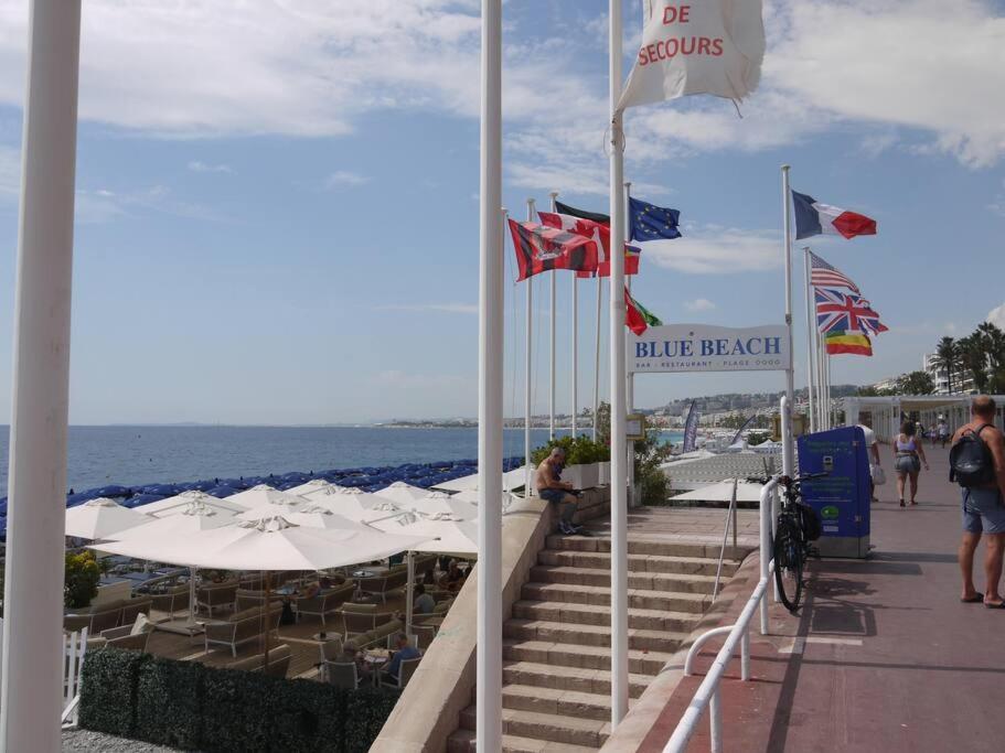 Mediterranee - Un Trois Pieces A Deux Pas De La Plage Ницца Экстерьер фото