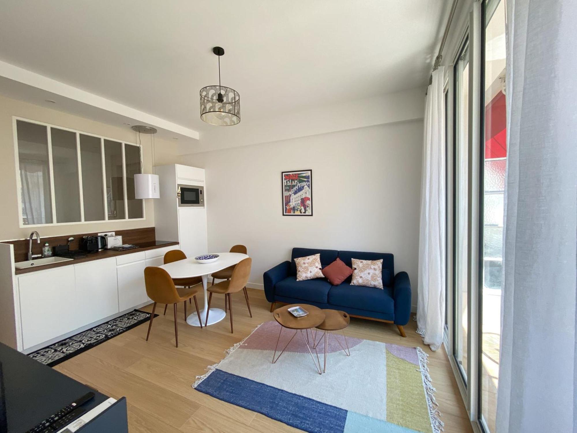 Mediterranee - Un Trois Pieces A Deux Pas De La Plage Ницца Экстерьер фото